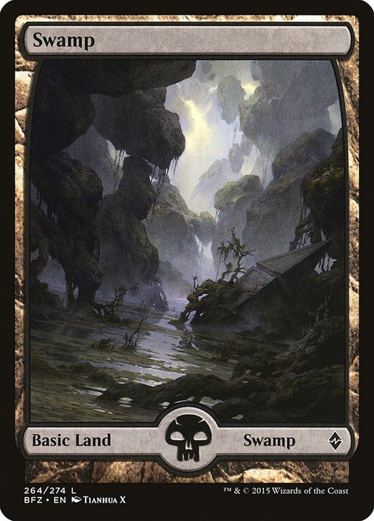 Image for Swamp (264) - Full Art (264) (BFZ) - Magic: The Gathering