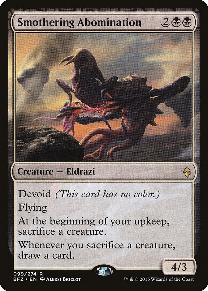 Smothering Abomination (99) (BFZ)