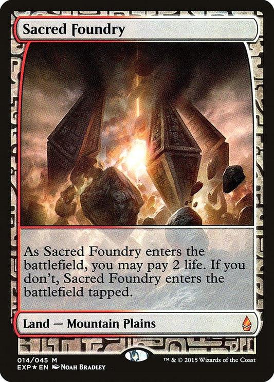 Image for Sacred Foundry (14) (EXP) - Magic: The Gathering