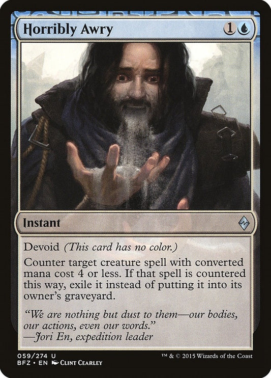 Horribly Awry (59) (BFZ)