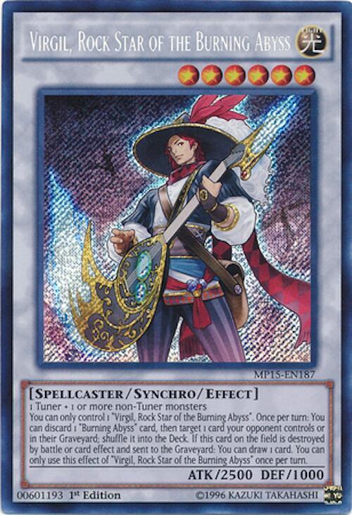 Virgil, Rock Star of the Burning Abyss (MP15-EN187) (MP15)