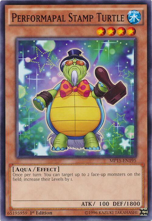 Performapal Stamp Turtle (MP15-EN195) (MP15)