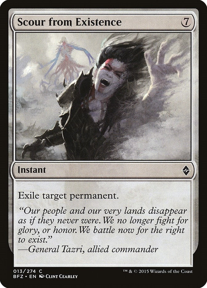 Scour from Existence (13) (BFZ)