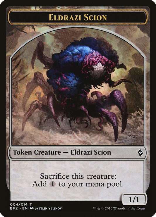 Image for Eldrazi Scion Token (004) (4) (BFZ) - Magic: The Gathering