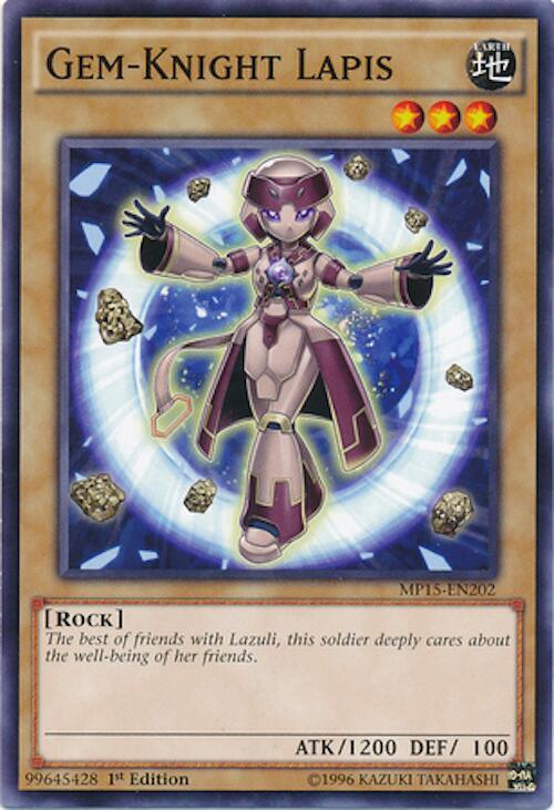 Gem-Knight Lapis (MP15-EN202) (MP15)