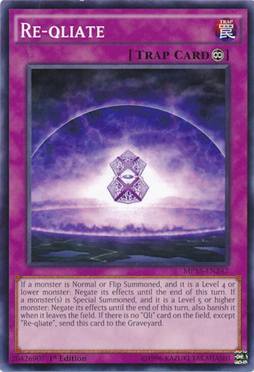 Re-qliate (MP15-EN242) (MP15)