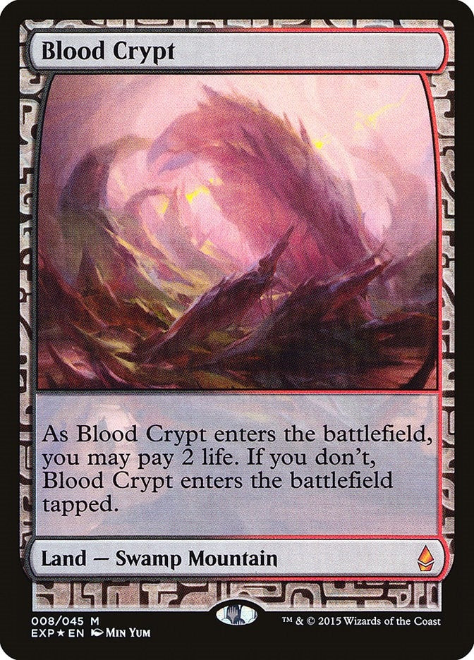 Image for Blood Crypt (8) (EXP) - Magic: The Gathering