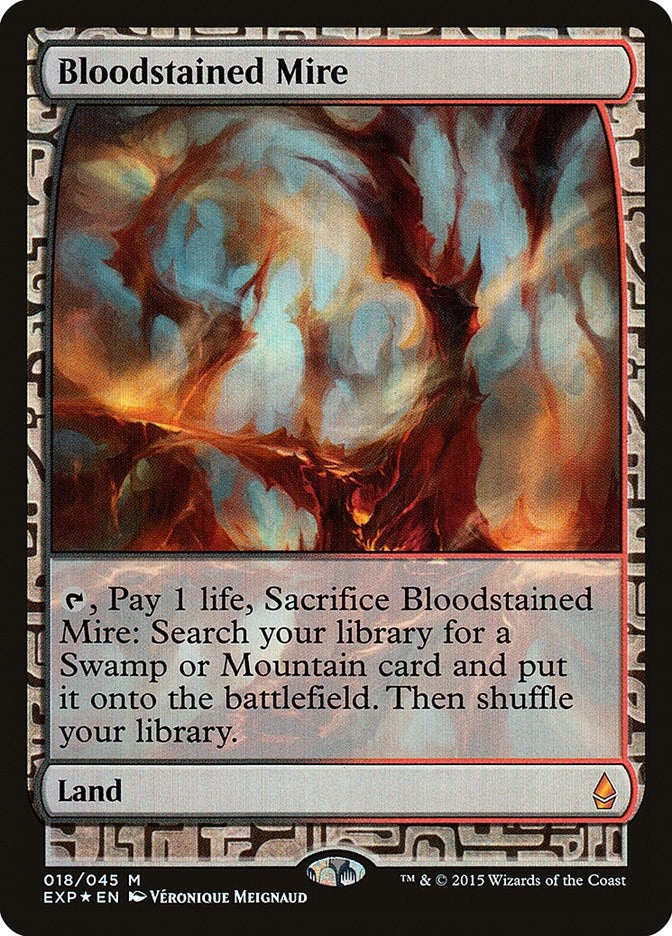 Image for Bloodstained Mire (18) (EXP) - Magic: The Gathering