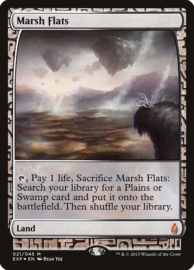 Image for Marsh Flats (21) (EXP) - Magic: The Gathering