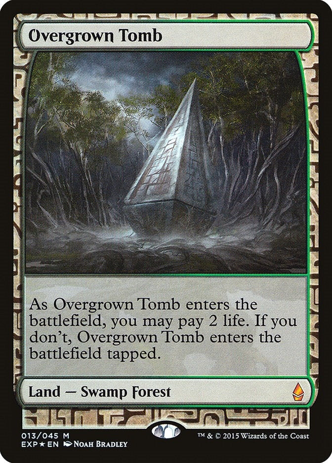 Image for Overgrown Tomb (13) (EXP) - Magic: The Gathering
