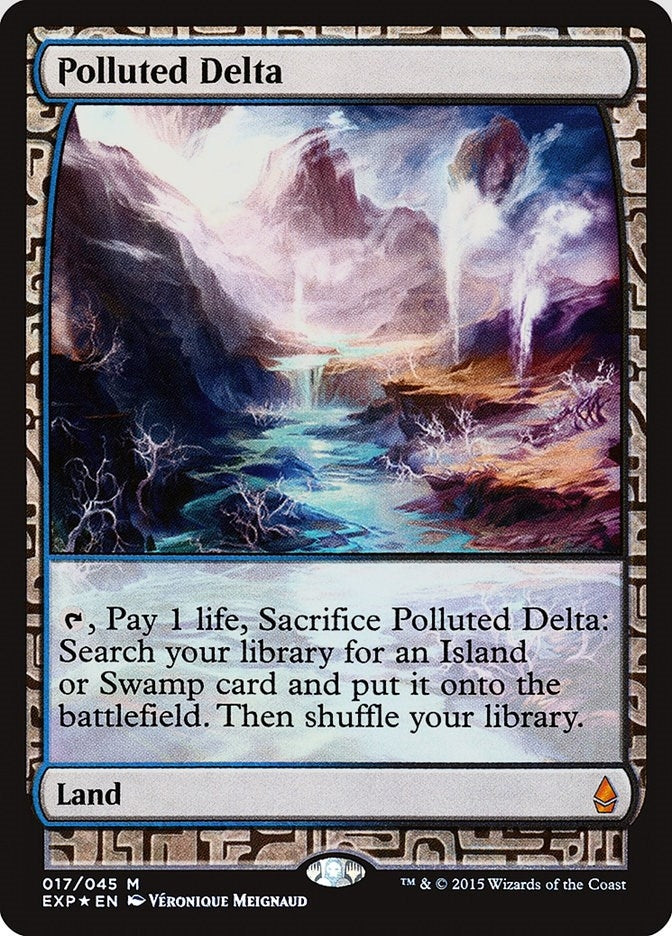 Image for Polluted Delta (17) (EXP) - Magic: The Gathering