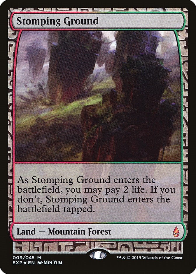 Image for Stomping Ground (9) (EXP) - Magic: The Gathering