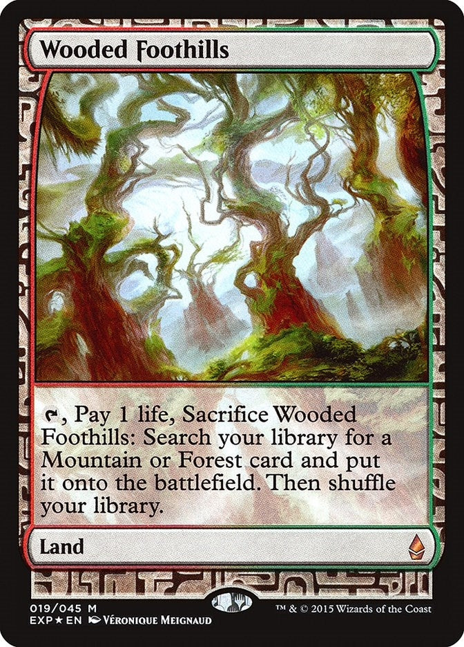 Image for Wooded Foothills (19) (EXP) - Magic: The Gathering