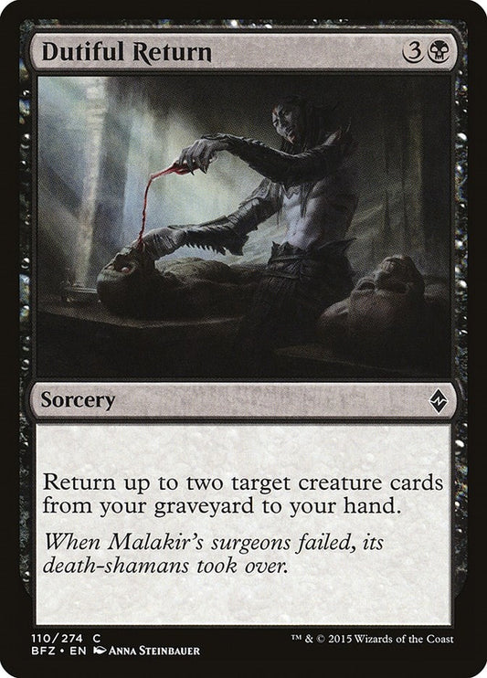 Dutiful Return (110) (BFZ)