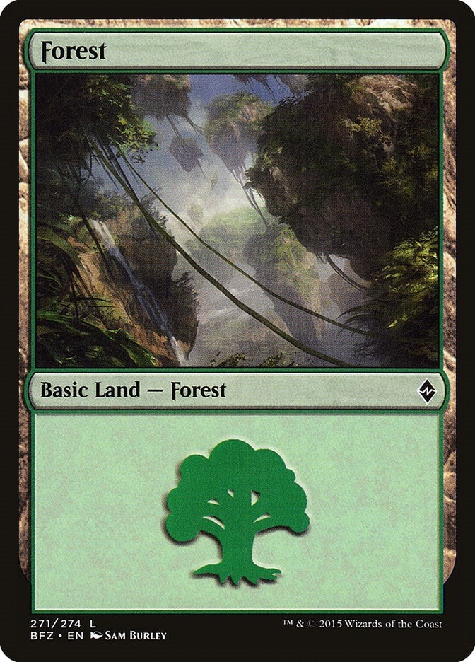 Image for Forest (271) (271) (BFZ) - Magic: The Gathering