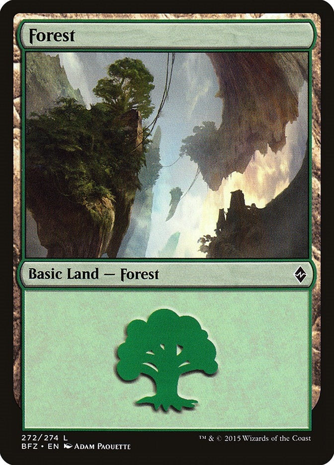 Image for Forest (272) (272) (BFZ) - Magic: The Gathering