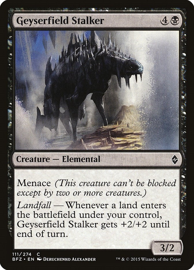 Geyserfield Stalker (111) (BFZ)