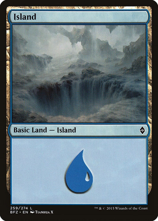 Image for Island (259) (259) (BFZ) - Magic: The Gathering