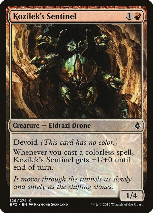 Kozilek's Sentinel (129) (BFZ)