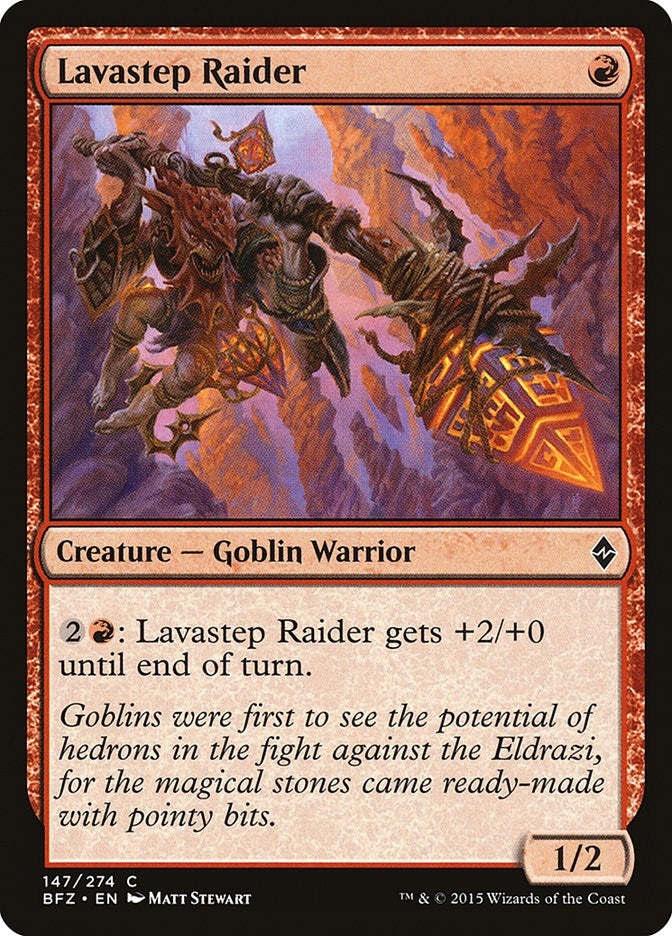 Lavastep Raider (147) (BFZ)