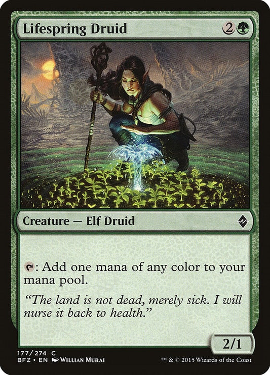 Lifespring Druid (177) (BFZ)