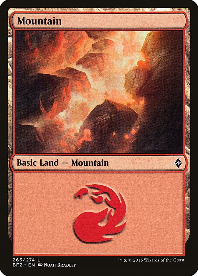 Image for Mountain (265) (265) (BFZ) - Magic: The Gathering