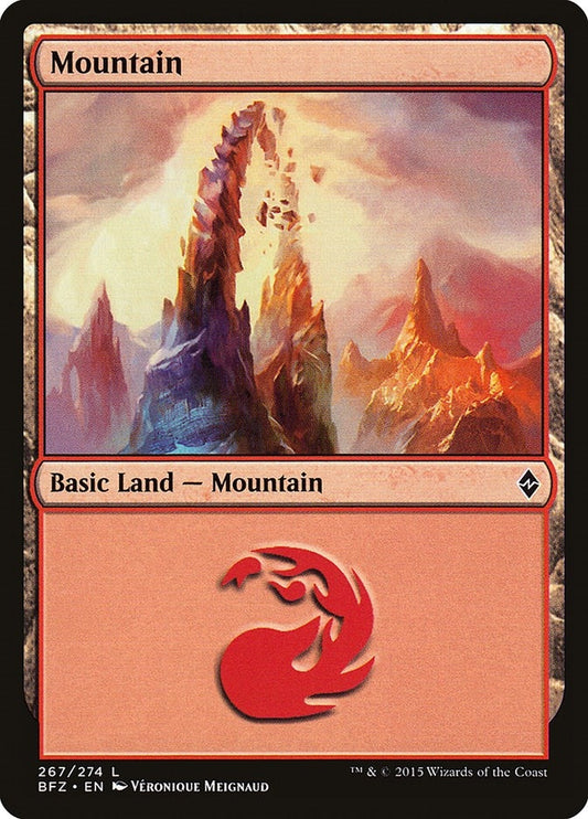 Image for Mountain (267) (267) (BFZ) - Magic: The Gathering