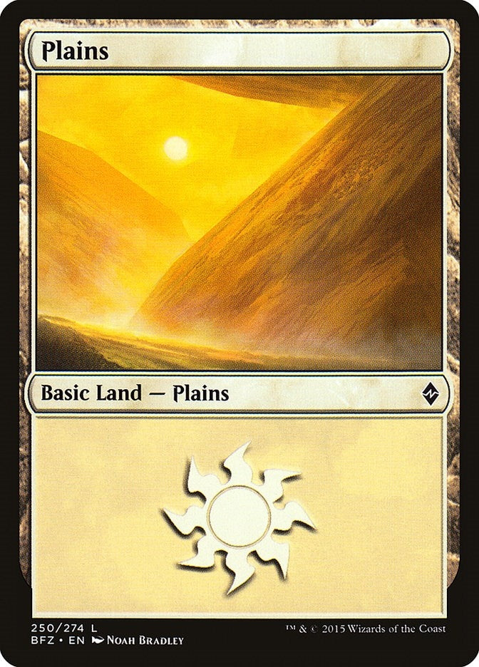 Image for Plains (250) (250) (BFZ) - Magic: The Gathering