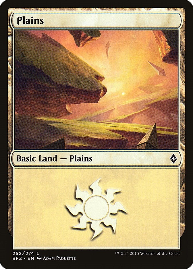 Image for Plains (252) (252) (BFZ) - Magic: The Gathering