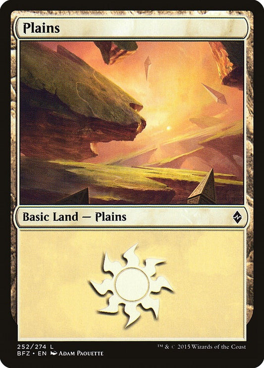 Image for Plains (252) (252) (BFZ) - Magic: The Gathering