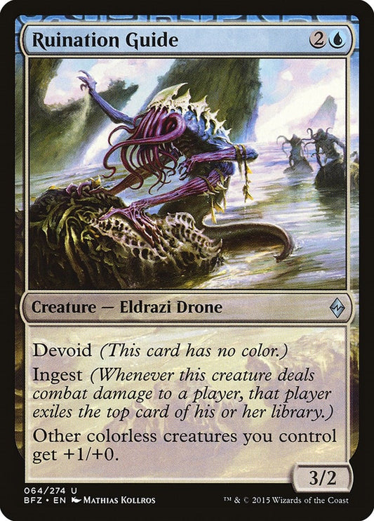Image for Ruination Guide (64) (BFZ) - Magic: The Gathering