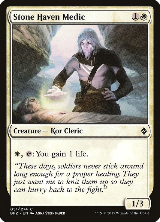 Stone Haven Medic (51) (BFZ)
