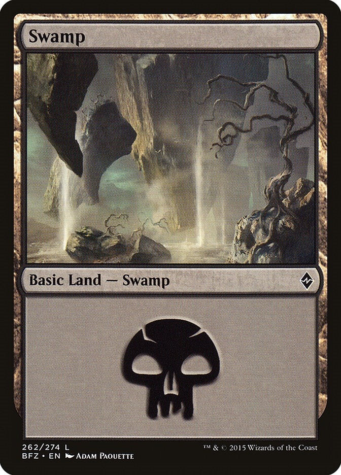 Image for Swamp (262) (262) (BFZ) - Magic: The Gathering