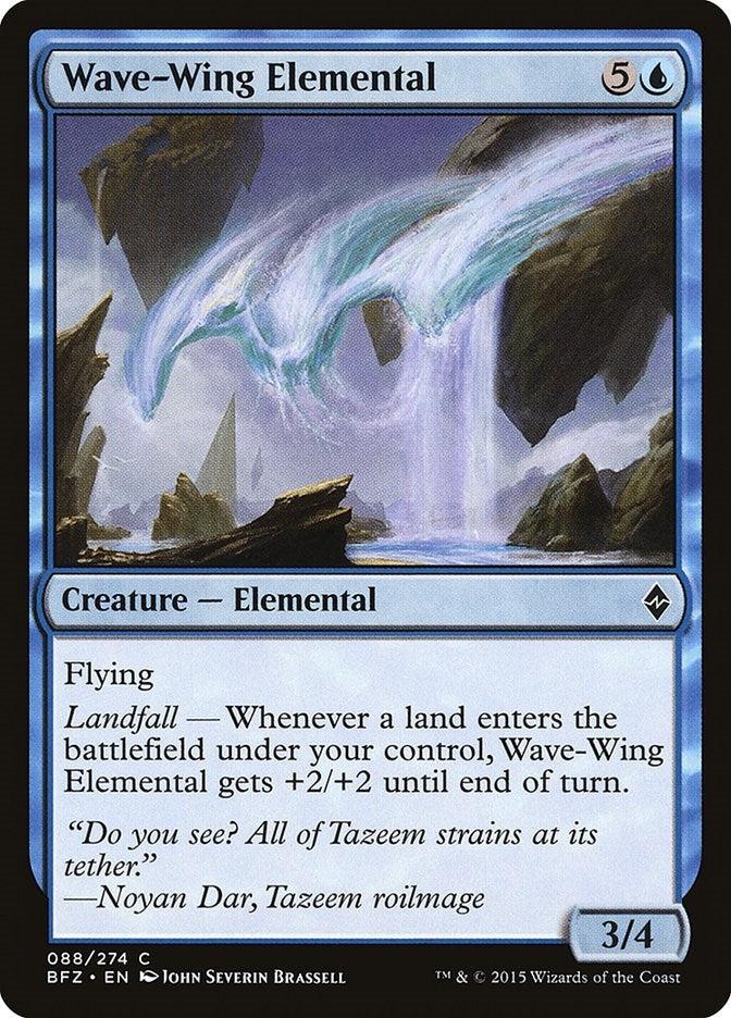 Wave-Wing Elemental (88) (BFZ)