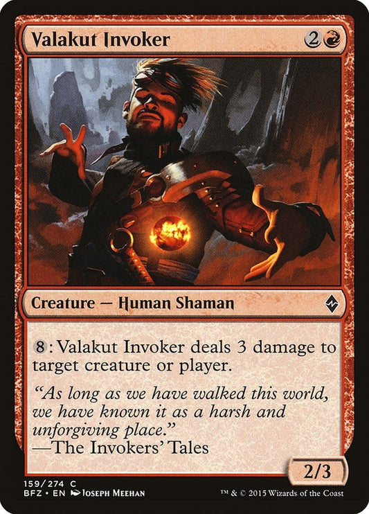 Valakut Invoker (159) (BFZ)