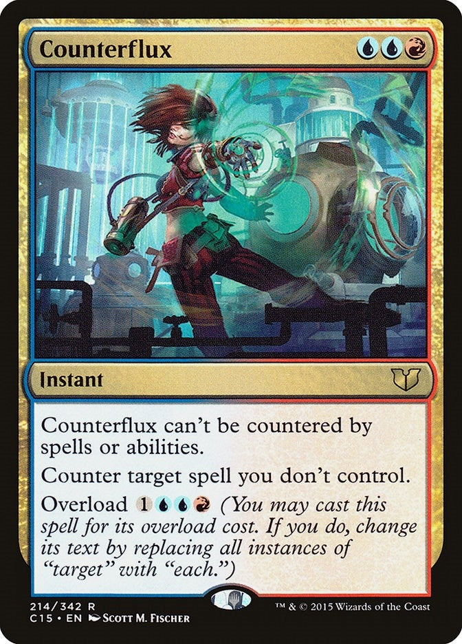 Image for Counterflux (214) (C15) - Magic: The Gathering