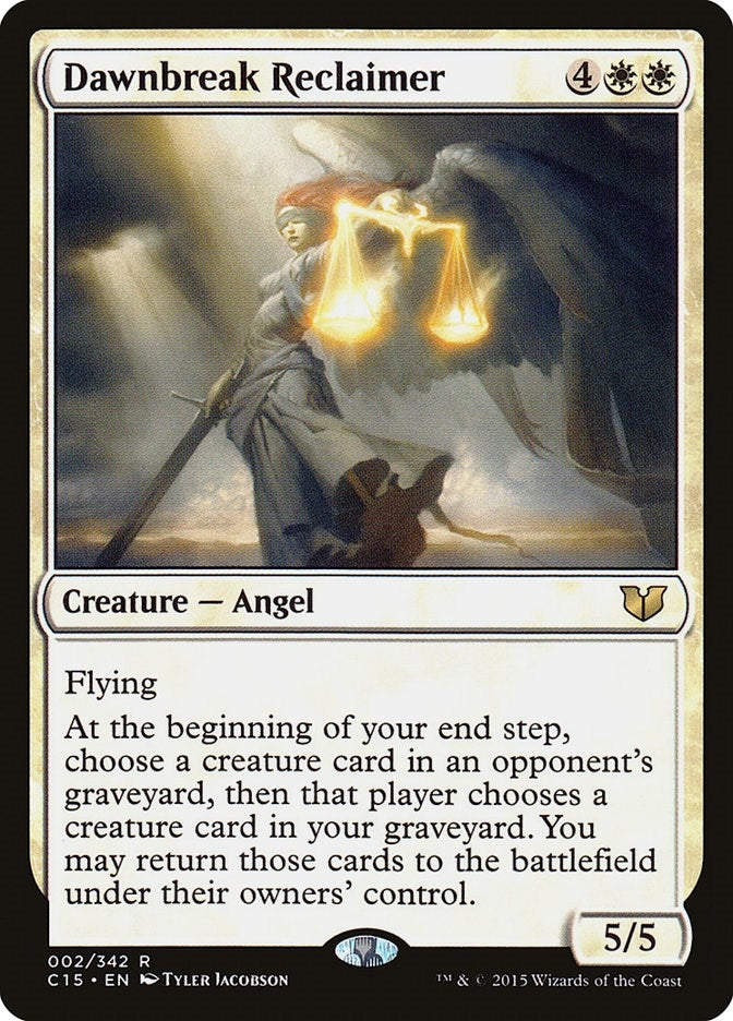 Image for Dawnbreak Reclaimer (2) (C15) - Magic: The Gathering
