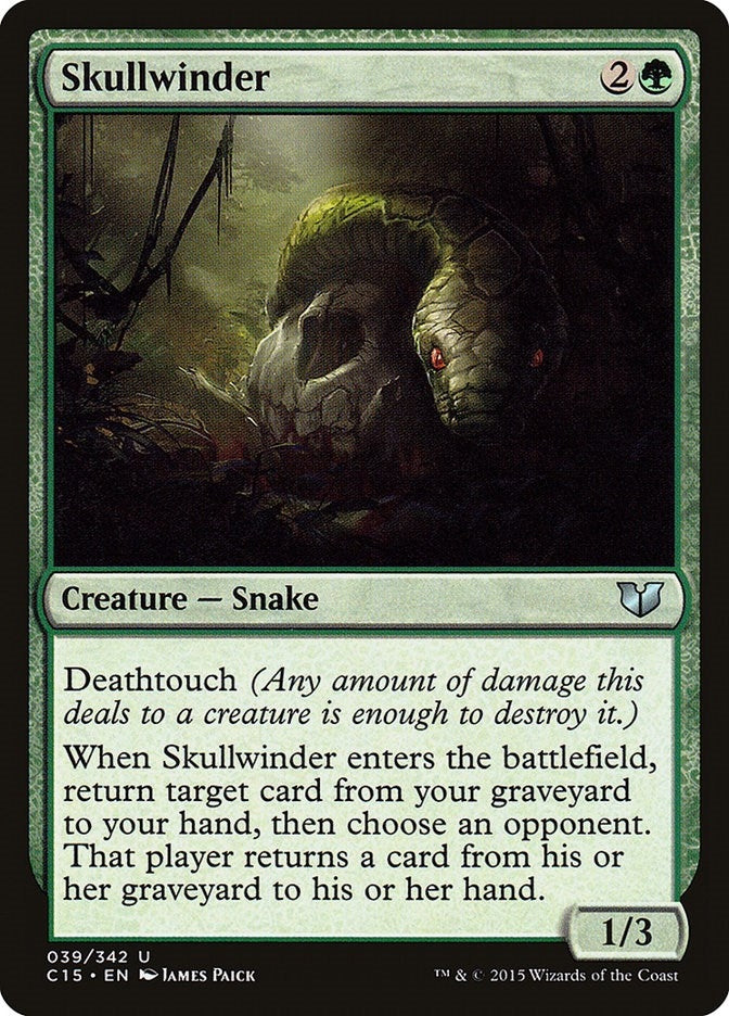 Image for Skullwinder (39) (C15) - Magic: The Gathering