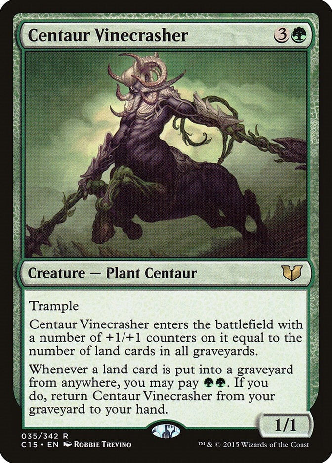 Image for Centaur Vinecrasher (35) (C15) - Magic: The Gathering