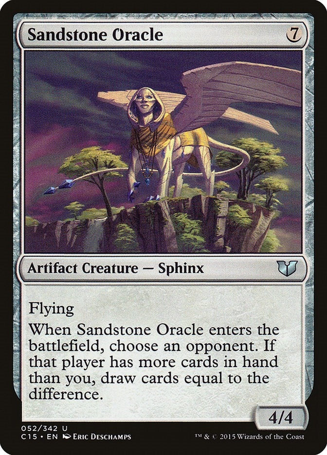 Image for Sandstone Oracle (52) (C15) - Magic: The Gathering
