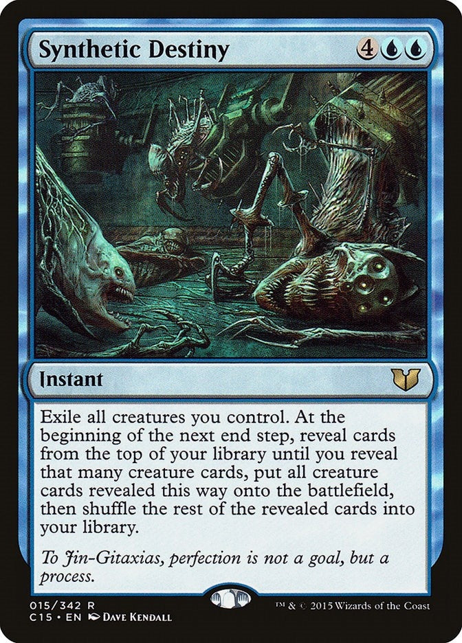 Image for Synthetic Destiny (15) (C15) - Magic: The Gathering