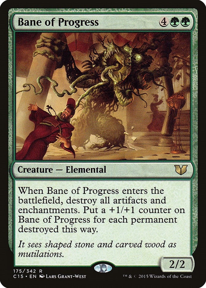 Image for Bane of Progress (175) (C15) - Magic: The Gathering
