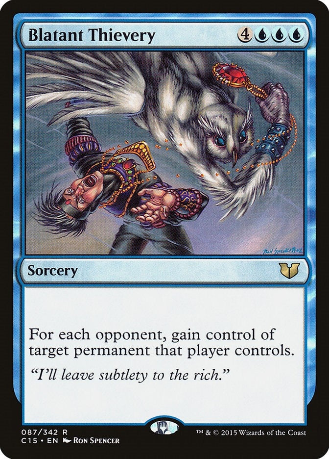 Image for Blatant Thievery (87) (C15) - Magic: The Gathering