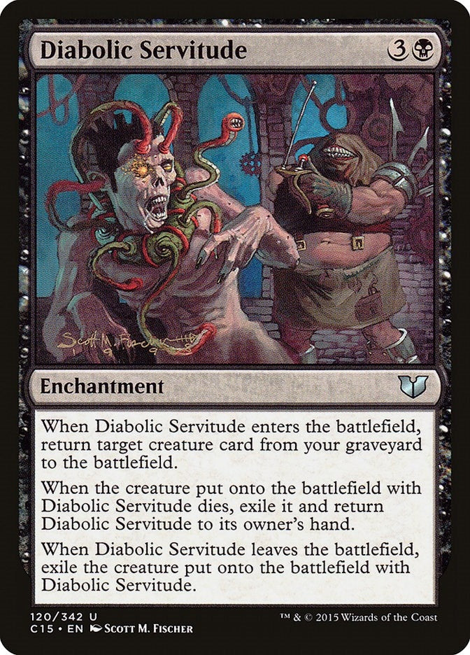 Image for Diabolic Servitude (120) (C15) - Magic: The Gathering