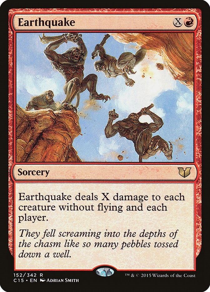Image for Earthquake (152) (C15) - Magic: The Gathering