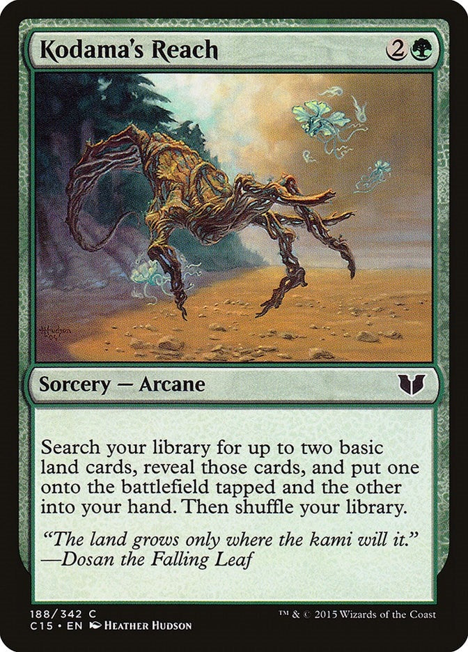 Image for Kodama's Reach (188) (C15) - Magic: The Gathering