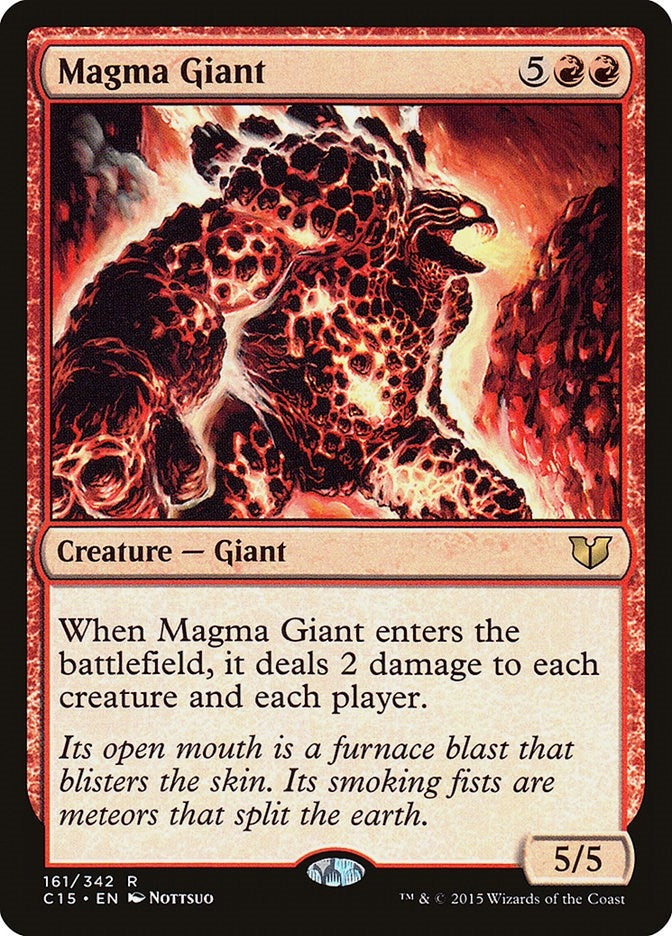 Image for Magma Giant (161) (C15) - Magic: The Gathering
