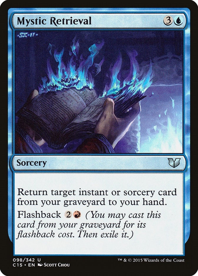 Image for Mystic Retrieval (98) (C15) - Magic: The Gathering