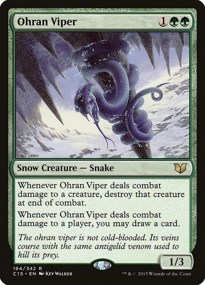 Image for Ohran Viper (194) (C15) - Magic: The Gathering
