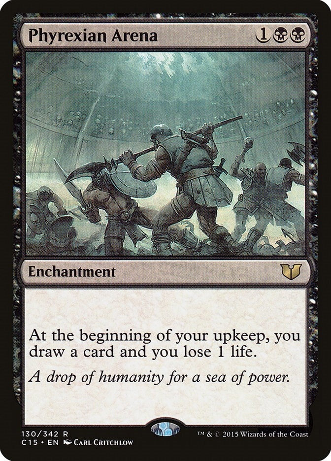 Image for Phyrexian Arena (130) (C15) - Magic: The Gathering